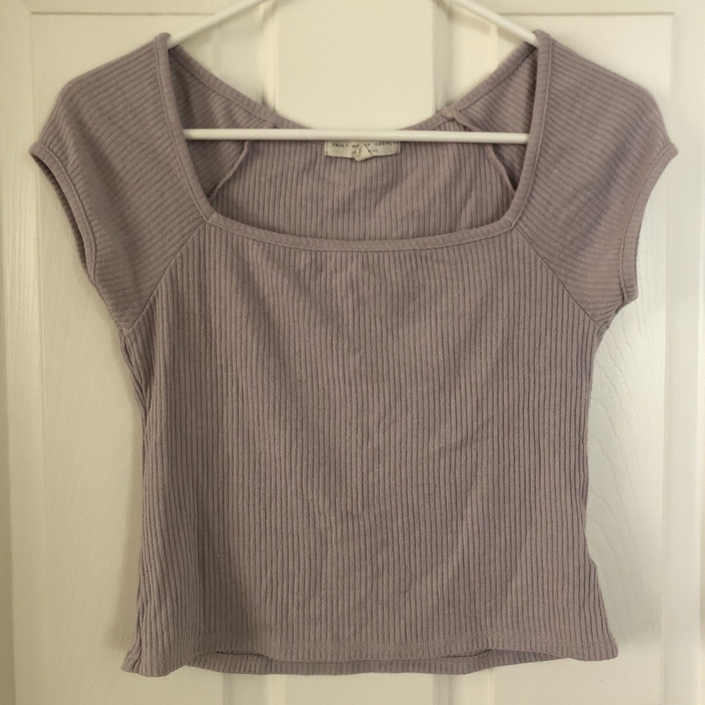 Ribbed Crop Top